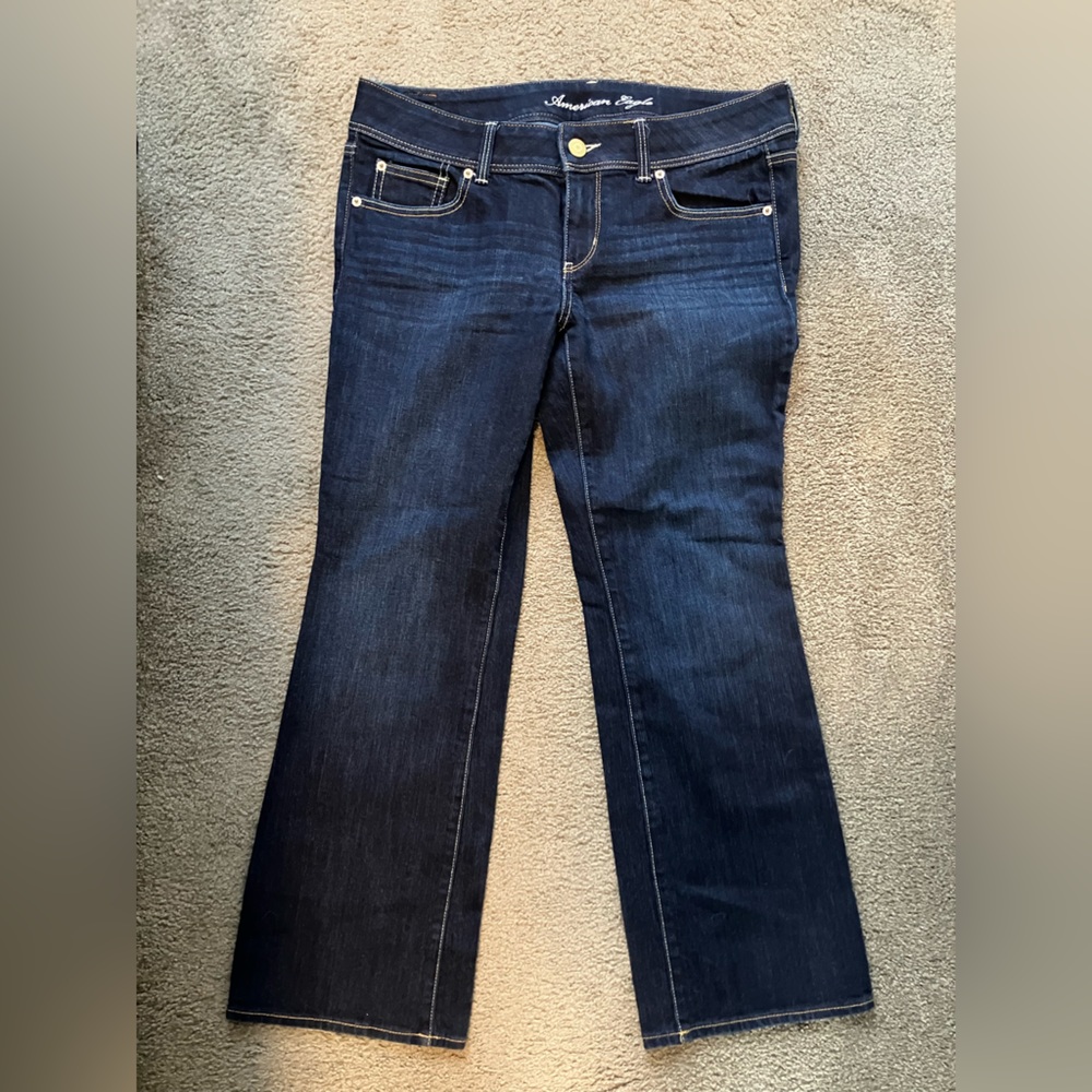 American Eagle ARTIST low rise jeans size 12